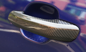 มือจับประตูคาร์บอนไฟเบอร์แบบแห้ง สำหรับ AUDI Audi Carbon A4/4L A5 Q5L SQ5 B9 รุ่น AUDCF003 - Product Image 5