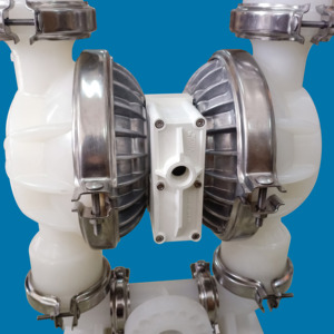 P8/PKAPP/WFS/TF/PTV Wilden Pneumatic Diaphragm <b>Pumps</b> with Santoprene Rubber Diaphragm Ptfe Ball - Product Image 4