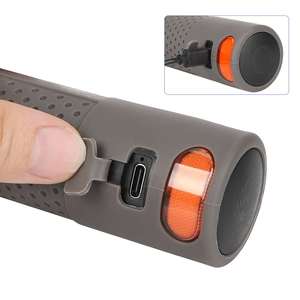 Couvre-guidon Ulip gris foncé avec éclairage par capteur d'empreintes digitales, fente pour carte, clignotant et lumière d'avertissement pour trottinette électrique - Product Image 6