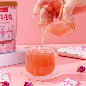 Poudre de pollen de rose sauvage emballée individuellement, facile à préparer, poudre de rose Mohong, vente en gros directe d'usine, complément alimentaire - Product Image 3