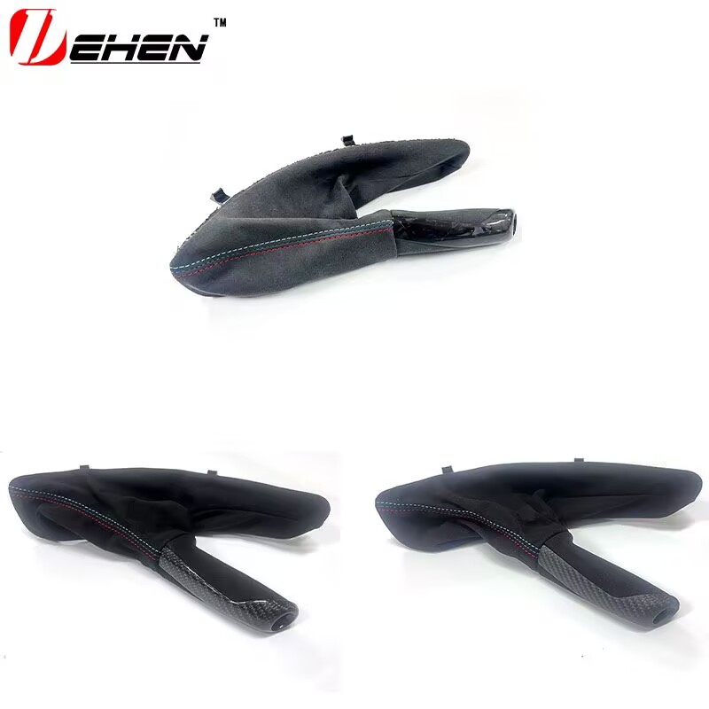 Universal Carbon Fiber Pattern Handbremsgriff Abdeckung For BMW X1 1 2