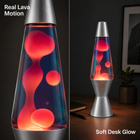 Lampe à lave colorée à brancher, veilleuse en paraffine 110V/230V, style moderne et minimaliste pour chambre à coucher, décoration intérieure et cadeau de fêtes