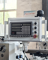 DRO Hochwertige Universal-Fräsmaschine ZX6350c Digitale Metallbearbeitung Vertikal Horizontal ISO40 Spindelkonus 380V/220V