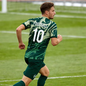 Maillot de football personnalisé en polyester 100% à séchage rapide, respirant, pour hommes - Product Image 2