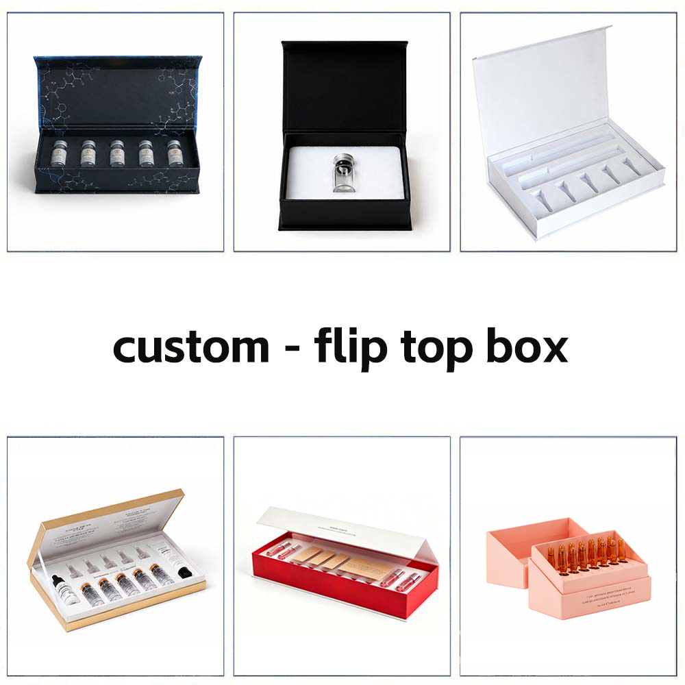 Custom - Flip top box