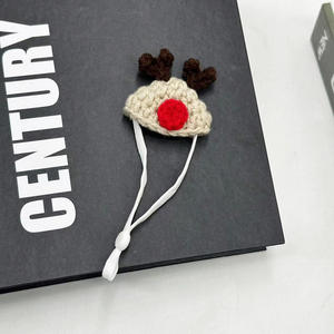 Chapeau en peluche pour hamster fait à la main au crochet, chapeau tricoté à la main, chapeau de voyage pour suiveur de <span class=keywords><strong>sucre</strong></span>, chapeau miniature mignon pour animaux de compagnie - Product Image 5