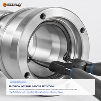 Internal E Clip Circlips Bore Retaining Rings Snap Rings DIN 472 50Mn 65Mn Spring Steel Stainless Steel 3mm-150mm Metric Circlip