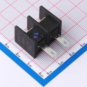 DBT30H-11.0-2P-BK-P Barrier Terminal Block Through hole Component (THT),P=11mm Connector 11mm 30A 300V - Product Image 2
