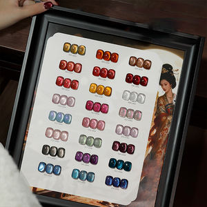 AILANUO 24-color Cat Travelogue Cat Eye Free Custom Gel <b>Nail</b> <b>Polish</b> Series OEM 15ml cat eye Gel Polishing Salon supplies - Product Image 2