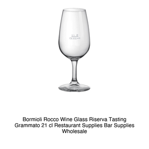 Copa de Degustación Bormioli Rocco Reserve, 21 cl, Altura 15.5 cm, Diámetro 4.7 cm - Product Image 2