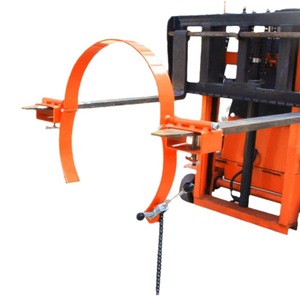 Lift 200L Drum Batching <b>Cart</b> Manual Portable Tilting Pouring Forklift Attachment Steel Oil Drum 585mm Max Diameter - Product Image 2