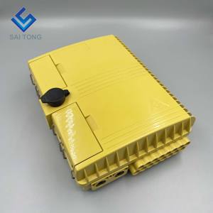 SaiTong sıcak satış kaliteli en iyi fiyat profesyonel Ftth 16 port Fiber optik kablo dağıtım kutusu 1*16 PLC + 16 adaptörler - Product Image 2