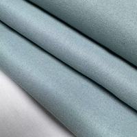 Tissu en microfibre brossée durable, teinture dispersée, couleur unie pour draps de lit, fournisseur en gros