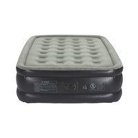 Matelas gonflable personnalisé portable 28 à poutre en O haute avec pompe intégrée pour le camping en plein air