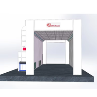 Cabine de peinture professionnelle à aspiration descendante pour bus, prix usine, abordable