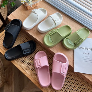Chancletas ผู้หญิง EVA รองเท้าแตะผู้หญิง CN; fuj, รองเท้าแตะนุ่มแต่เพียงผู้เดียวสำหรับผู้หญิง W210บ้าน - Product Image 1