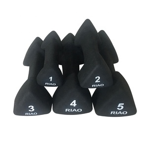 Home Exercise Buy Cheap <strong>Small</strong> <strong>Weights</strong> Black Neoprene Coated Dumbbell Set for Sale - Product Image 2