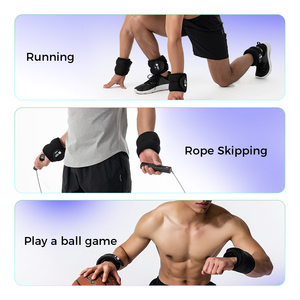 <span class=keywords><strong>Ceinture</strong></span> <span class=keywords><strong>de</strong></span> poids réglable pour cheville 1KG 2KG 3KG 4KG Personnalisable Durable Respirante pour la Gym, le Fitness, l'Entraînement, la Marche et le Jogging pour Hommes et Femmes - Product Image 4