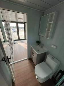 Casa plegable prefabricada personalizada portátil de 20 pies y 40 pies, contenedor móvil ecológico expandible - Product Image 5