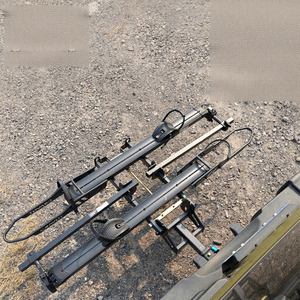 Portabici da Gancio Traino Rinforzato per 2 <span class=keywords><strong>Bici</strong></span> Elettriche, Capacità 136 kg, Compatibile con Ricevitore da 2 Pollici, Compatibile con Pneumatici Larghi - Product Image 1