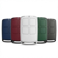Télécommande de porte de garage multifréquence multicolore 280-868 MHz à 4 boutons
