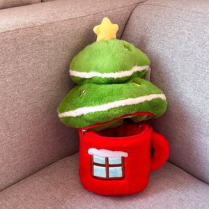 Tazza a Forma di Albero di Natale con Cerniera Interna per Contenere Oggetti, Contenitore Portaoggetti, Regalo Personalizzato con Logo ODM OEM per Eventi e Festività - Product Image 3