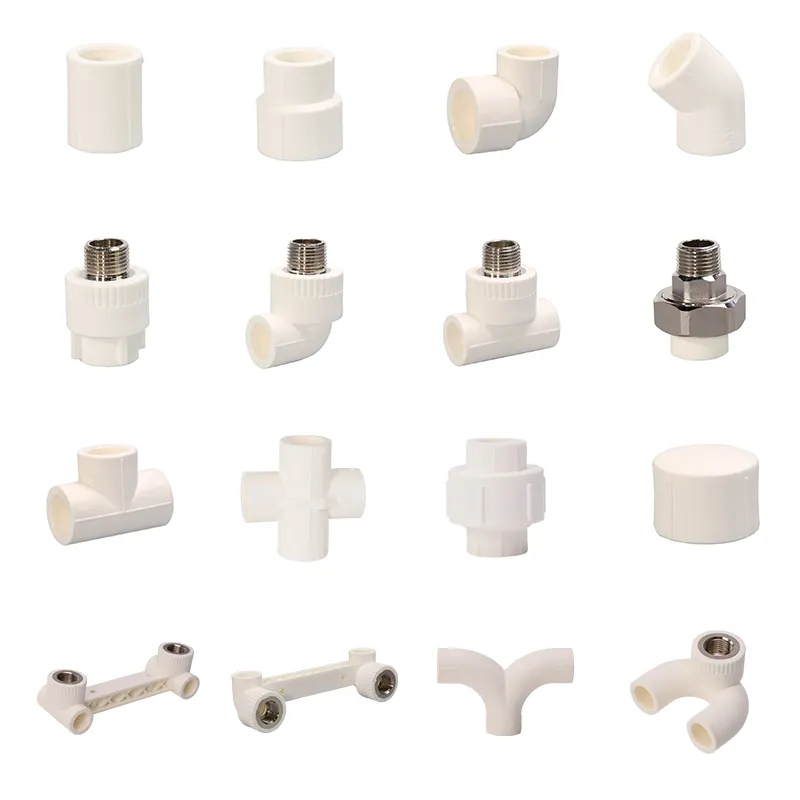 Factory Direct Sale Ppr Plumbing Pipe Fittings Plastic Accessories Square Male Ifan Manufacturer Oem Odm Forged Plumbing 2 3 4 5