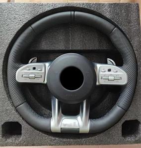 <span class=keywords><strong>Volant</strong></span> de direction en cuir pour Mercedes Benz Classe S W221 W222 S222 C217 W205 X117 C117 CLA45 G63 E63 <span class=keywords><strong>AMG</strong></span> - Product Image 5