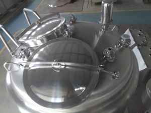Réservoir de stockage en acier inoxydable pour produits chimiques, huile, lait et boissons, vente chaude directe usine Chine - Product Image 3