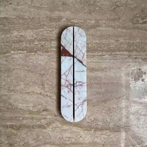 Manija de puerta de cristal de ónix verde piedra de mármol Natural perilla de piedra de lujo <span class=keywords><strong>para</strong></span> decoración de gabinete Villa Hotel - Product Image 4