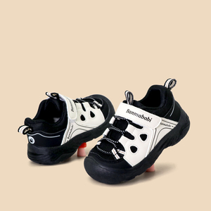 Zapatos Deportivos Casuales para Niños, Transpirables, de PU y Malla, con Suela Antideslizante de TPR, para Bebés de 9 Meses a 6 Años, Diseño Moderno - Product Image 4