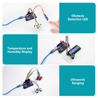 Kit électronique de démarrage R3 pour Arduino avec module capteur, projet d'apprentissage programmable DIY, éducation STEM complète, avec tutoriel