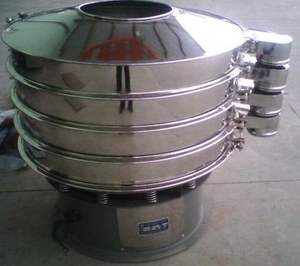 Yüksek hassasiyetli elektrik mekanik döner elek makinesi otomatik endüstriyel titreşimli elek - Product Image 1