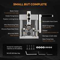 Herramienta Manual para Pelar Cables, Máquina Eléctrica de Extracción de Alambre con Manivela, Herramienta de Reciclaje para Desforrar Cables de Cobre