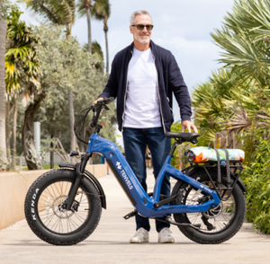 Vélo électrique tout-terrain longue portée avec moteur sans balais, autonomie de 75 miles, batterie 48V 20Ah, freins à disque doubles - Vélo électrique noir - Product Image 1