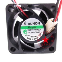 Mini Ventilador Axial de Refrigeración, 5V 0.4W 4 4020, Interruptor de Levitación Magnética, Ventilador Ultrasilencioso KDE0504PKV3