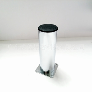 Patas cilíndricas de aleación de zinc para sofá, color plateado, resistentes, herrajes para muebles de sala de estar, diseño moderno minimalista - Product Image 5