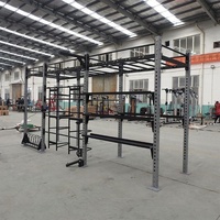 Équipement multifonction Cross Fitness Musculation Haltérophilie Fitness Gym Rig Pull up Rigs Power Squat Rack