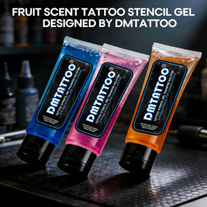 เจลลอกลาย DM Fruit Scent Tattoo Transfer Gel อุปกรณ์สักลาย 120 มล. คุณภาพสูง เจลลอกลายเร็ว ไม่ลบเลือนง่าย - Product Image 2
