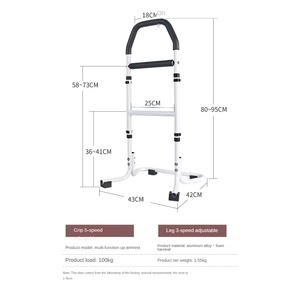 Foldable <b>Rollator</b> <b>Walker</b> for Handicapped Leg Inch with Wheels China Mobility Seat Large Medical Back 3 Foldable <b>Rollator</b> - Product Image 6