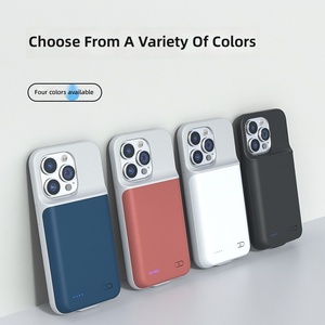 Coque de téléphone ultra-fine anti-chute exclusive pour le commerce électronique transfrontalier, <span class=keywords><strong>batterie</strong></span> externe au lithium polymère pour iPhones - Product Image 1