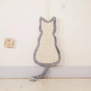 Le dernier gros chaud sisal moderne mur chat planche à gratter carton peluche planche à gratter