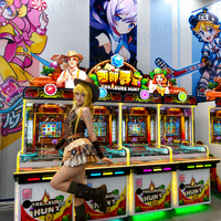 Máquina recreativa original para parques de atracciones, diseñada como máquina de empuje de monedas con alta rentabilidad y solución de empuje de monedas