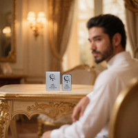 Parfum solide islamique 15g - Parfum de luxe au parfum de lavande, parfum longue durée, portable pour les voyages, adapté aux hommes et aux femmes