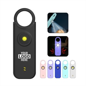 Alarme personnelle d'<span class=keywords><strong>urgence</strong></span> à haut niveau sonore 135 dB avec lumière LED éblouissante, alarme <span class=keywords><strong>de</strong></span> sécurité personnelle, porte-clés pour enfants et femmes - Product Image 1