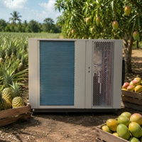Professionele warmtepomp fruitdroogmachine voor de Afrikaanse fruitindustrie