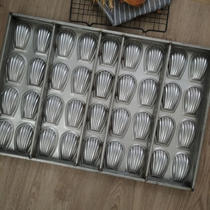 Moule à madeleines en aluminium personnalisé en forme de coquille – Offre spéciale - Product Image 5