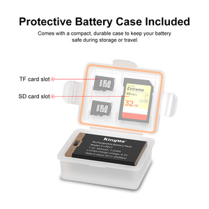 USB-C LP-E17 Kingma แบตเตอรี่แบบชาร์จไฟได้7.4V 950mAh สำหรับกล้องแคนนอนพร้อมสายชาร์จและกล่องเก็บ - Product Image 3