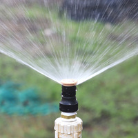 Buse d'atomisation réglable en plastique, simple, pour dissipation souterraine, avec filetage interne 4 points, pour dépoussiérage et refroidissement, arroseur de jardin