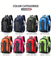 Sac à dos de randonnée tactique personnalisé avec logo, prêt pour le voyage, livraison rapide, prix d'usine, unique